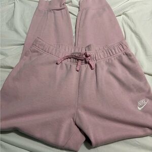 Nike Pink Jogger Sweatpants